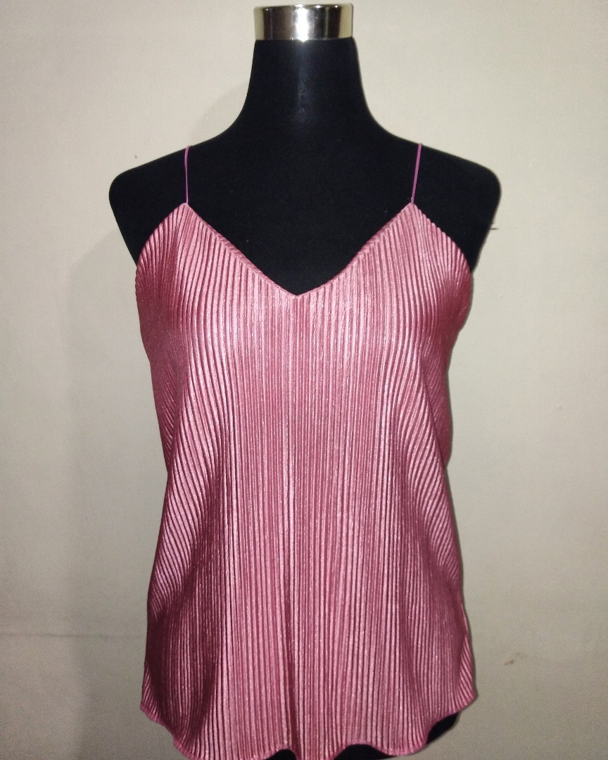 Cami Top In Old Rose Women S Fashion Clothes Tops On Carousell