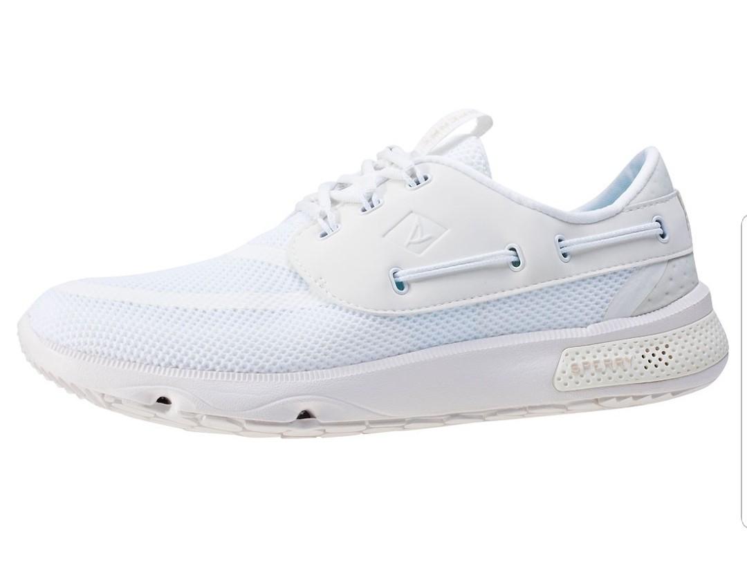 Sperry 7 seas White Men s Fashion Footwear Dress Shoes on Carousell