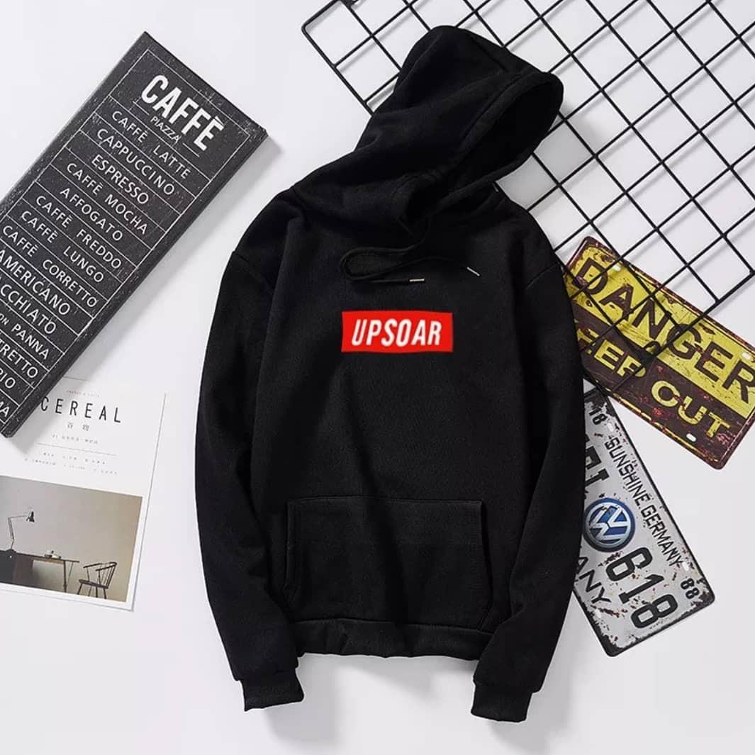 Supreme Hoodie UPSOAR Oversized Hoodie Cotton Quality Grey