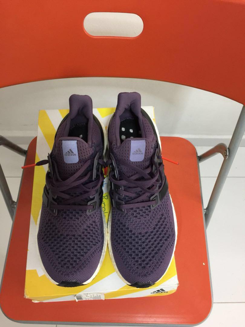 ultra boost ash purple 1.0 us 9.5 Men s Fashion Footwear Sneakers on Carousell