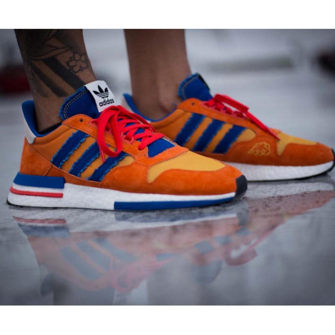 Adidas ZX 500 Dragon Ball Z Son Goku Men s Fashion Footwear