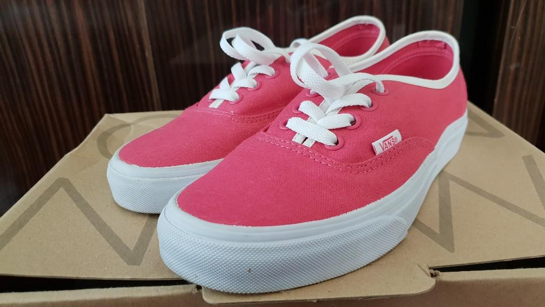 pink vans 5.5