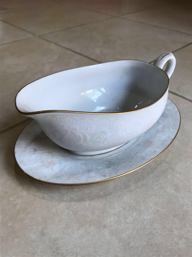 Vintage Goldtrim Noritake Dinner Set, Furniture & Home Living