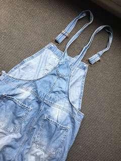 Festival denim overalls