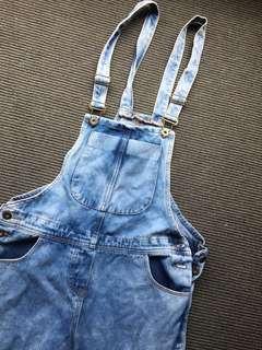 Festival denim overalls