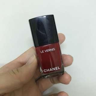 Chanel指甲油 大紅色