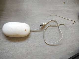 Ratón antiguo Apple A1152 con cable USB