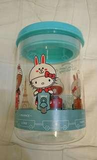 凱蒂貓玻璃罐