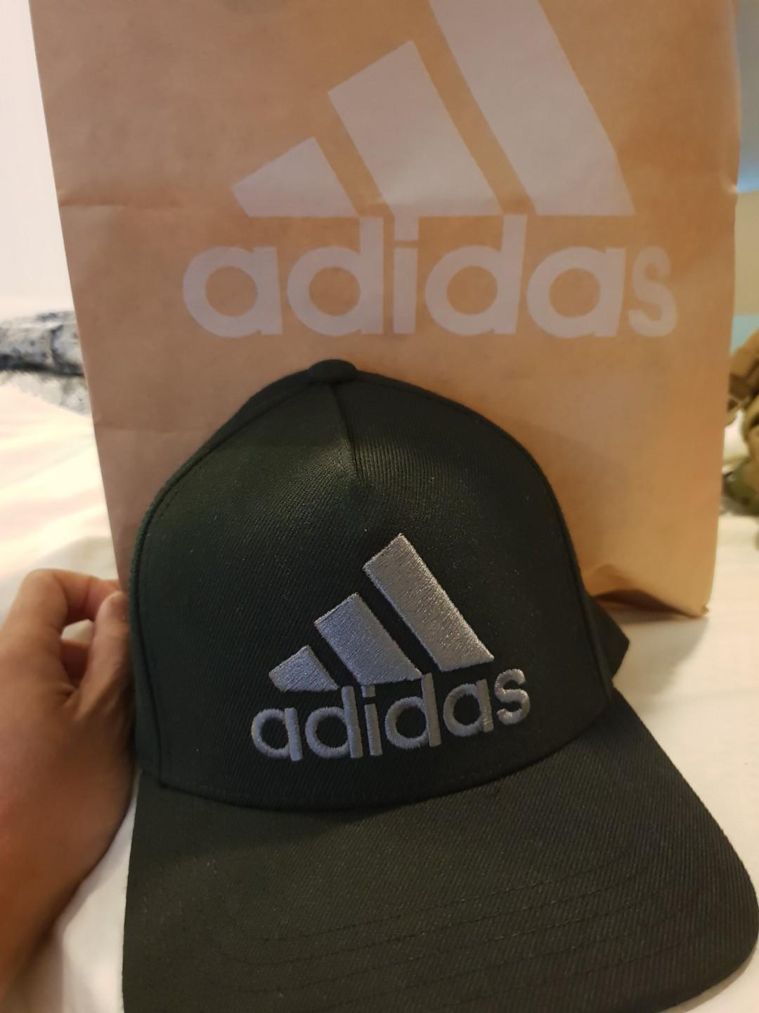 Adidas H90 Logo Cap, Men's Fashion, Accessories, Caps \u0026 Hats on Carousell