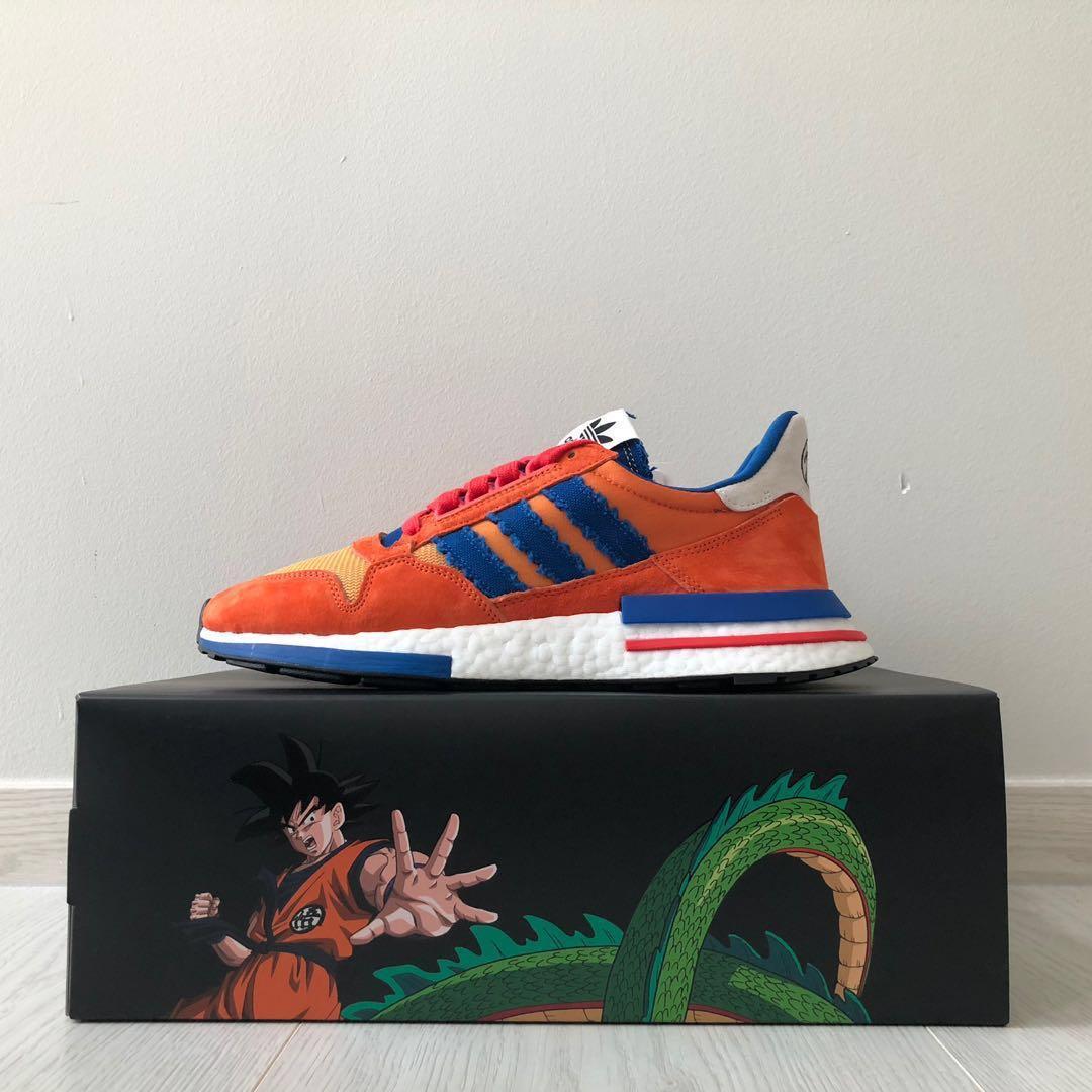 Adidas Originals Zx 500 Rm Dragon Ball Z Son Goku Men S Fashion