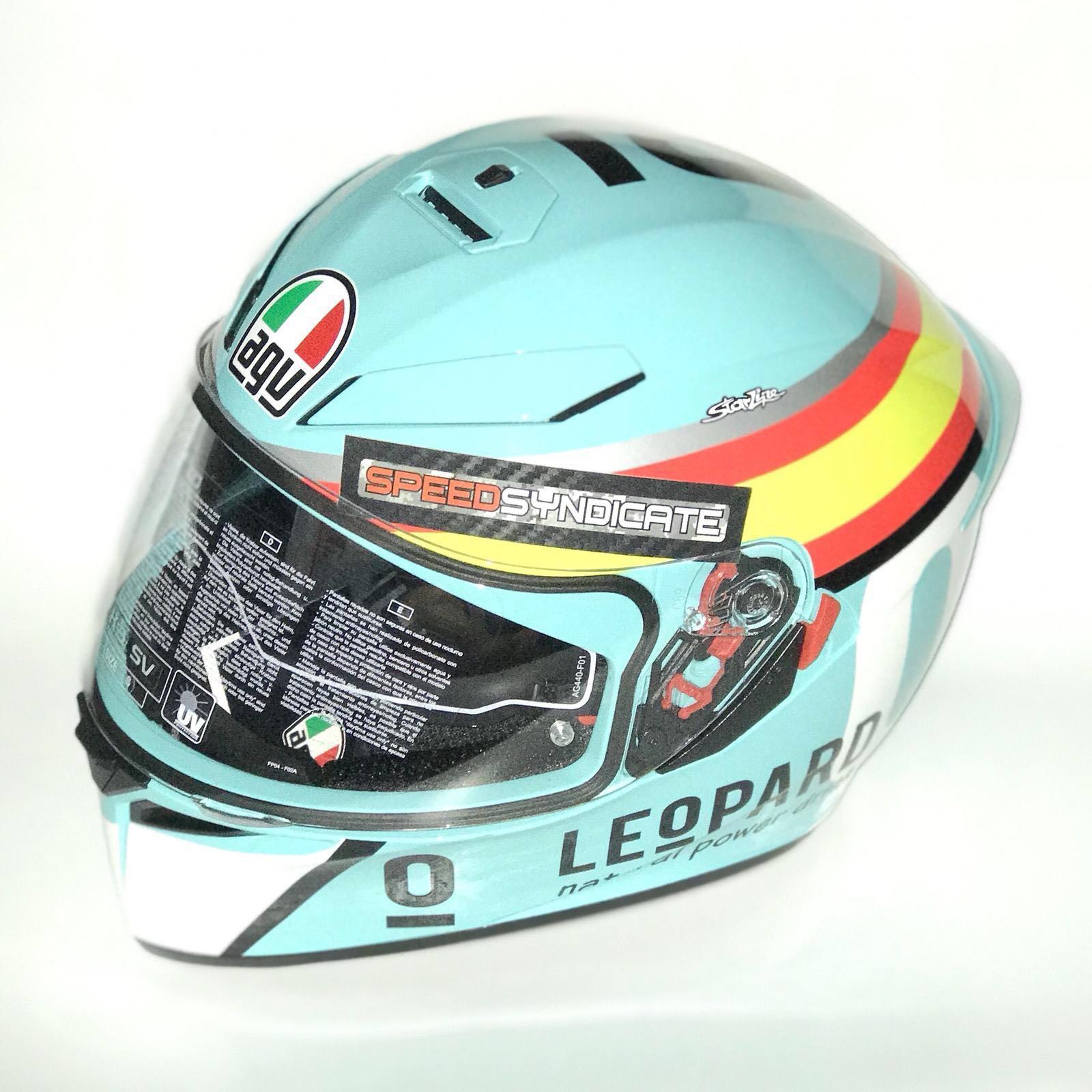 Agv k3 sv leopard on sale