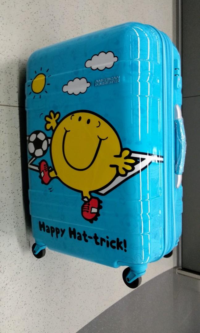 American tourister cheap mr happy luggage