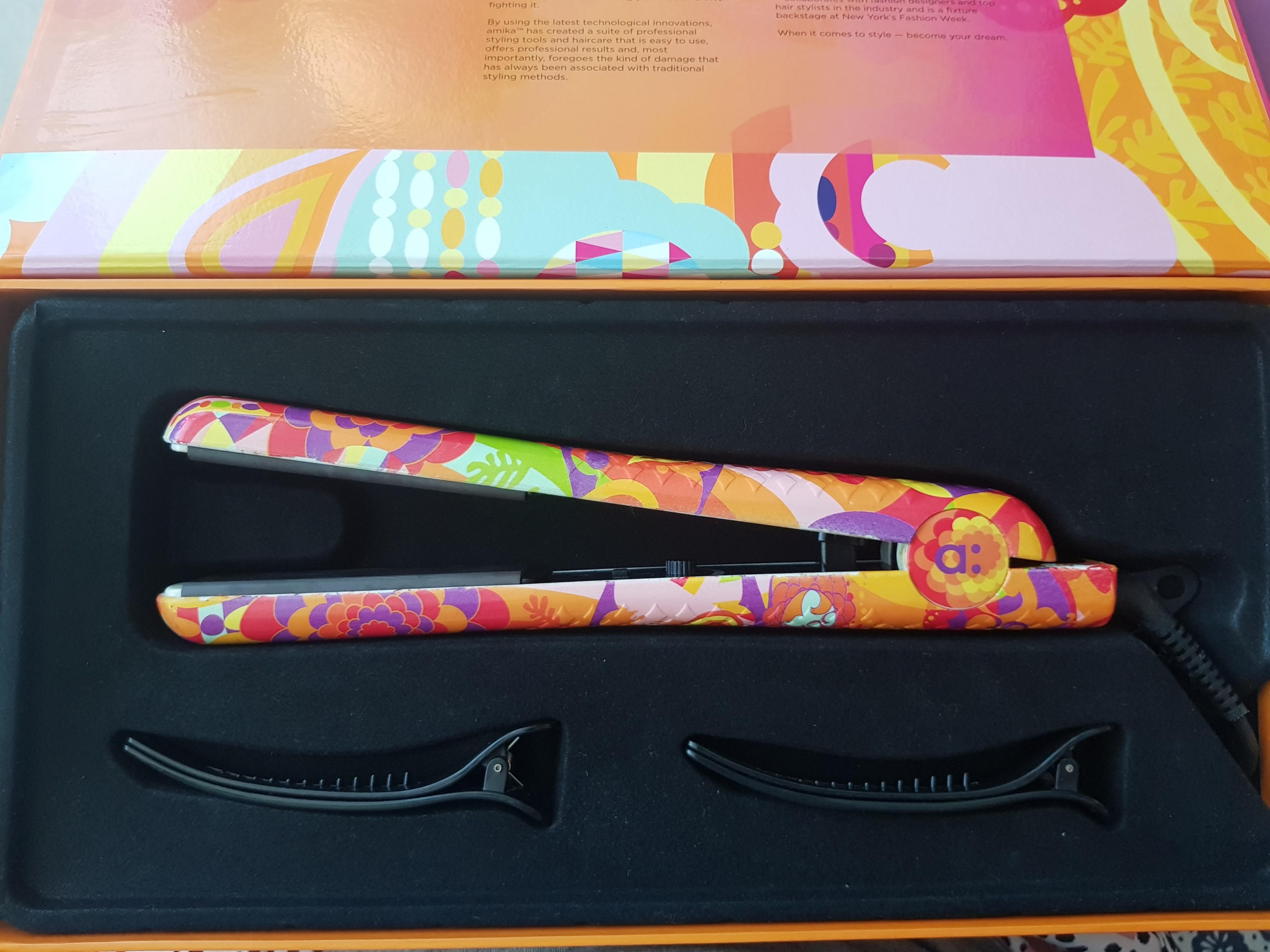 AMIKA Hair Styler Straightener Brand New