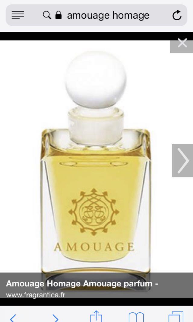 Amouage homage hotsell