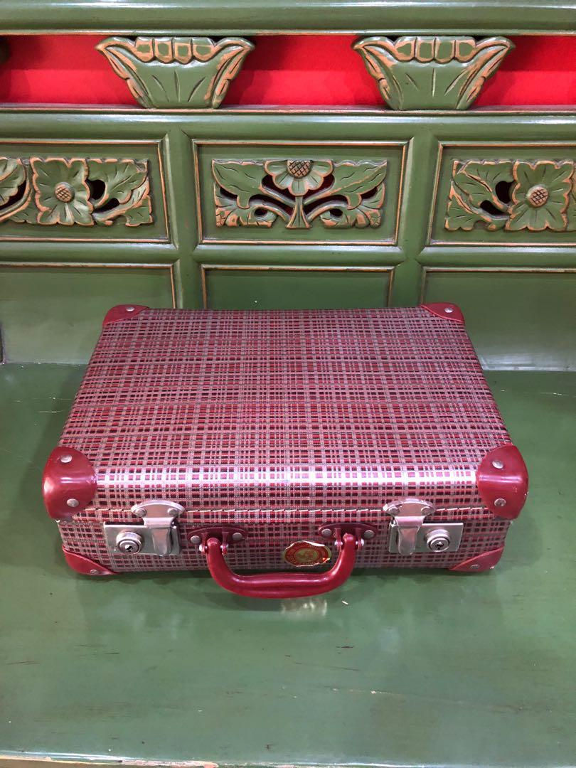 old school briefcase