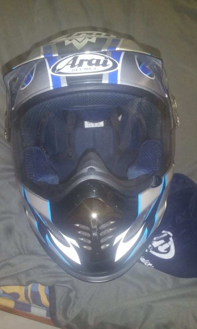 Arai TX Motard XL, Motorcycles, Motorcycle Accessories on Carousell