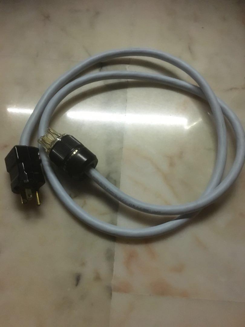 Audiophile power cord Supra Lorad 2.5 Mk 2. It is 1.5 meter long