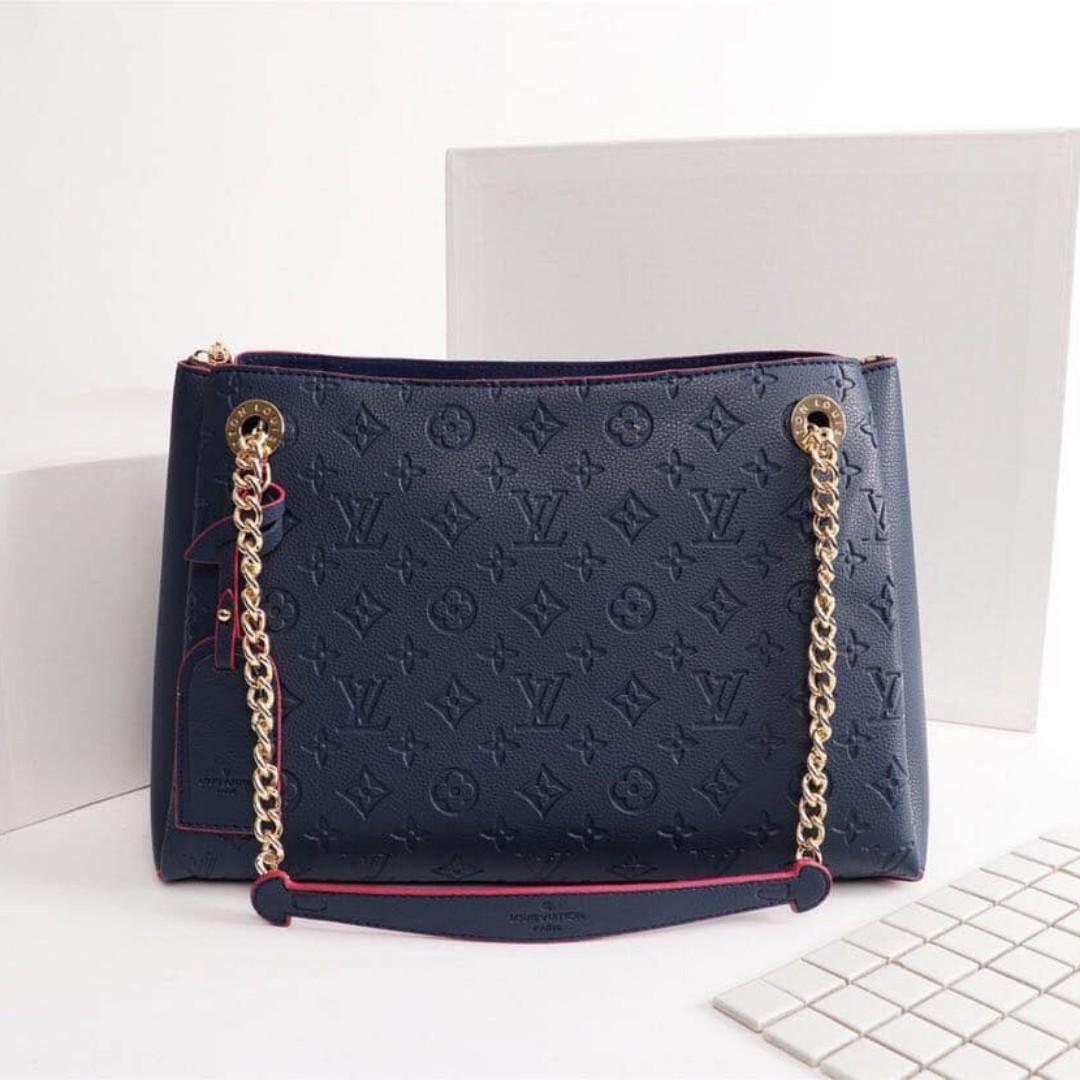 louis vuitton navy blue bag