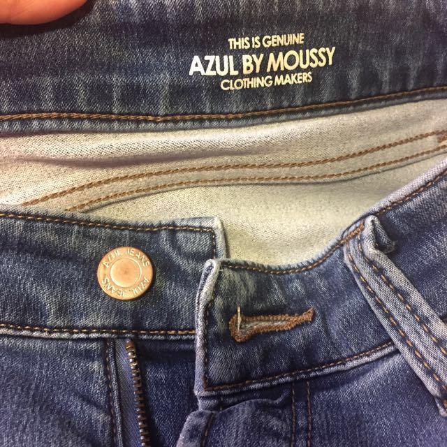 👖日本Azul by Moussy Jeans 牛仔褲, 女裝 