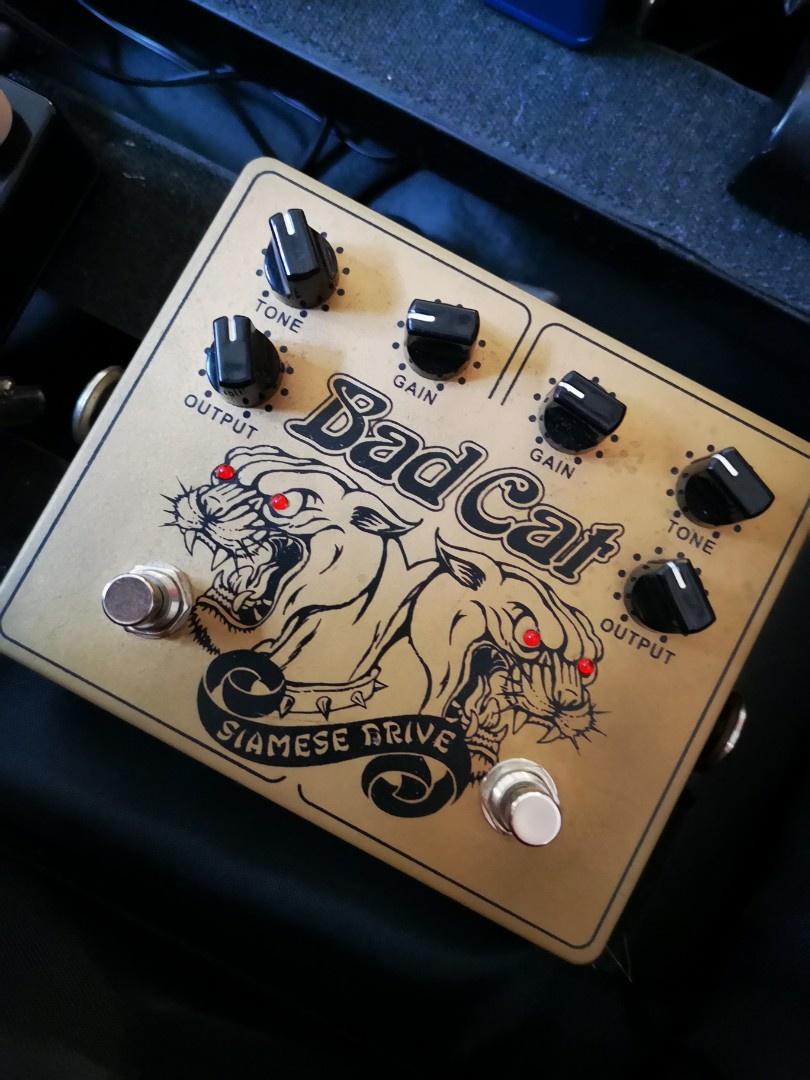 Bad Cat Siamese Drive Dual Overdrive Pedal Music Media Music