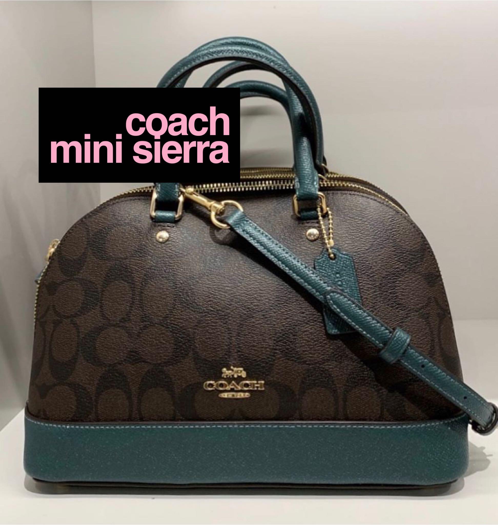 Coach Mini Sierra Satchel, Luxury, Bags & Wallets on Carousell