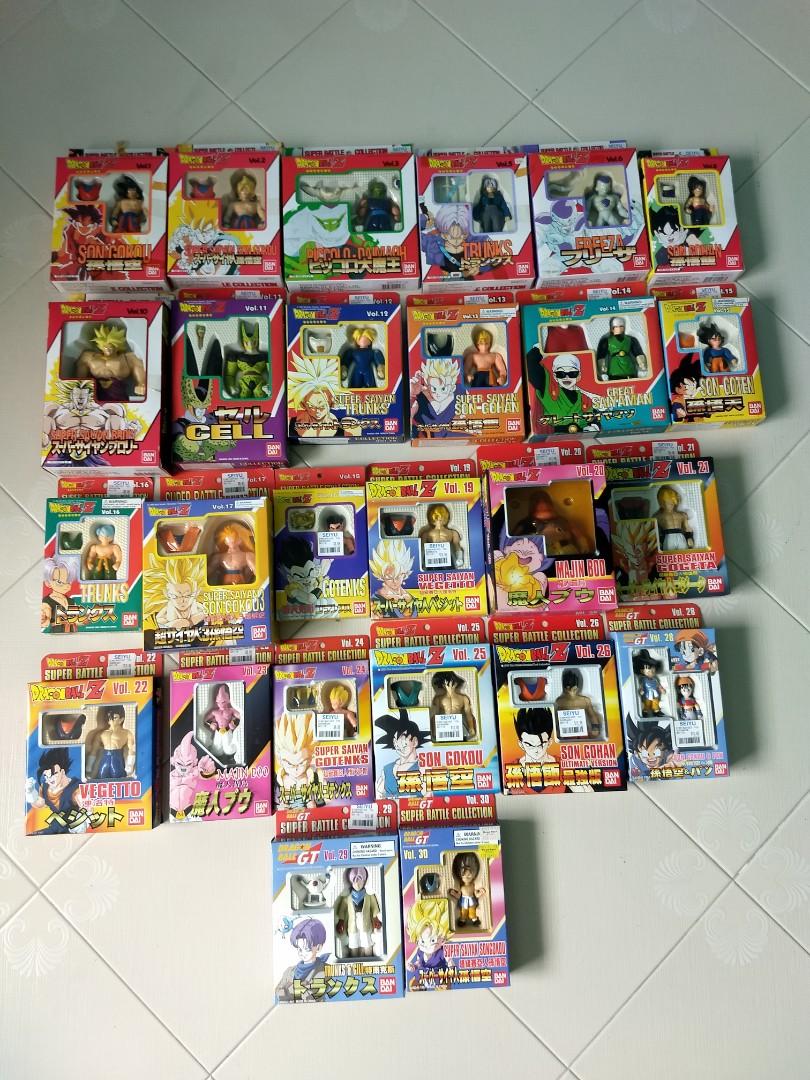 Bnib Dragonball Z Almost Complete Set Vol 1 To Vol 30 Toys Games Bricks Figurines On Carousell