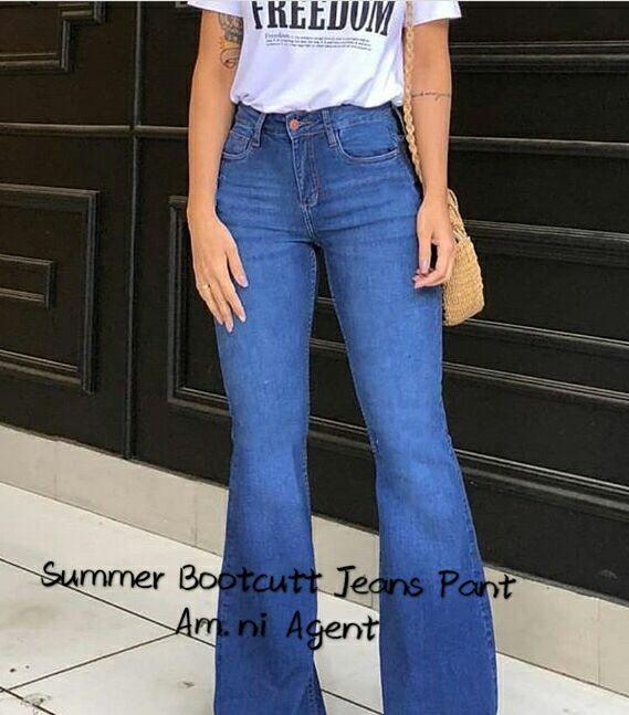 Bootcut (Category: Traditional & Ethnic wear) located in Singapore. Submitted by fionadque20 (Listing ID 192490539, Image 3). Description: #y4466 Summer Bootcutt Jeans Pant🌿 SIZE XXS XS S M L XL ❤ 🌸strechy denim jeans lembut, sedap pakai SIZE XXS Pinggang 24" - 26" Punggung 30" - 35" peha 18" - 22" Panjang 37" SIZE XS Pinggang 26" - 28" Punggung 32" - 36" peha 19" - 23" Panjang 37" SIZE S Pinggang 28" - 30" Punggung 34" - 38" peha 20" - 24" Pan