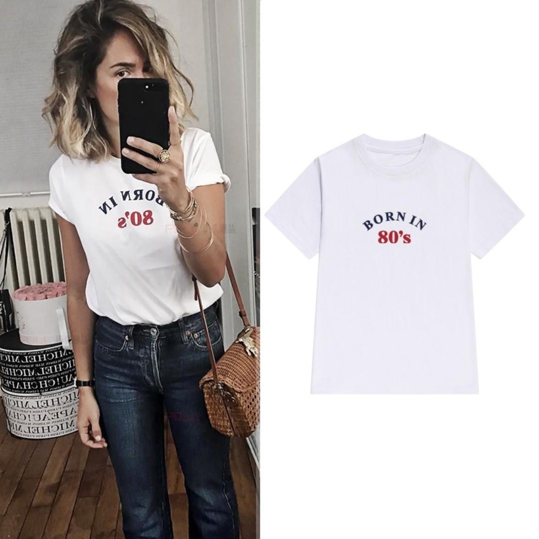 Born In 70 80 90 00 S T Shirt Unisex Women S Fashion Clothes