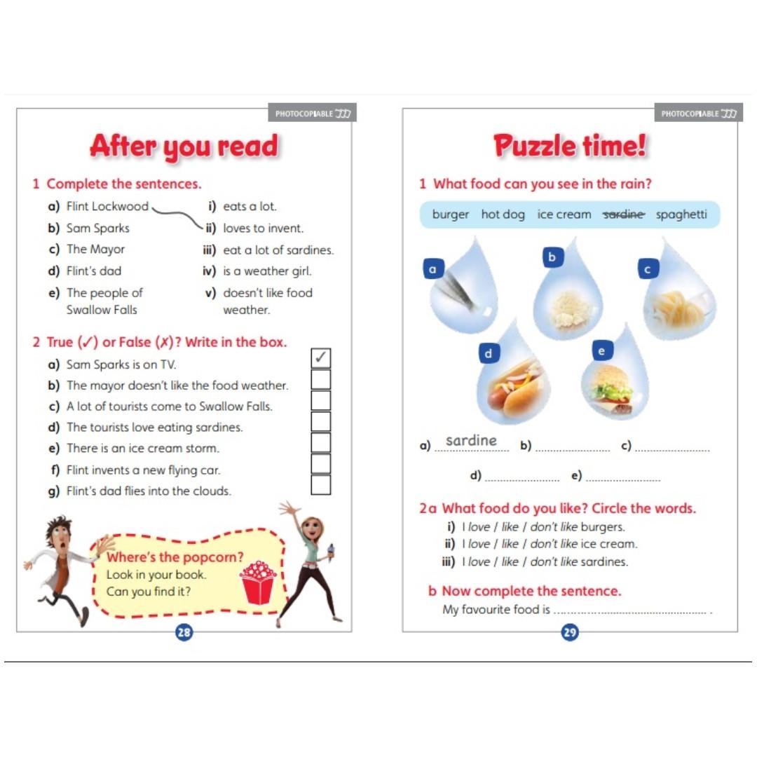Brand New Cloudy With A Chance Of Meatballs Read Along Storybook By Fiona Davis Author Books Stationery Children S Books On Carousell The mayor manages to devour entire hot dogs, burgers, and other foods in one or two bites, even stacking them at some points. carousell