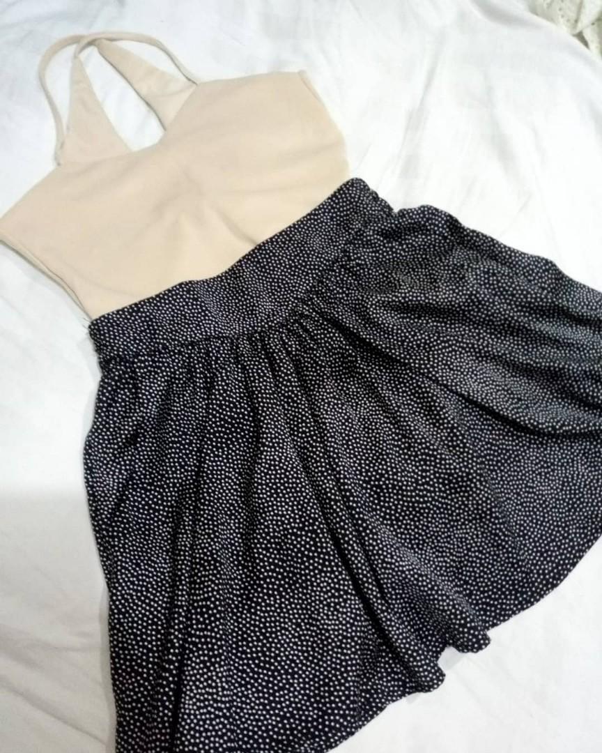 BRANDED SKIRTS | H&M | COTTON ON | SMALL | 120 (Category: Skirts) located in Malabon City. Submitted by malabonwardrobe (Listing ID 192443794, Image 3). Description: COTTON ON AND H&M SKIRT CHRONICLES POLKA DOTS BLACK IS LIFE SILKY POLKA DOTS SKIRT | COTTON ON | small | very cute | 120 COTTON POLKA DOTS SKIRT | Unbranded | small to medium | flowy | 120 SKATER SKIRT | H&M | small to medium | very cute | 120.