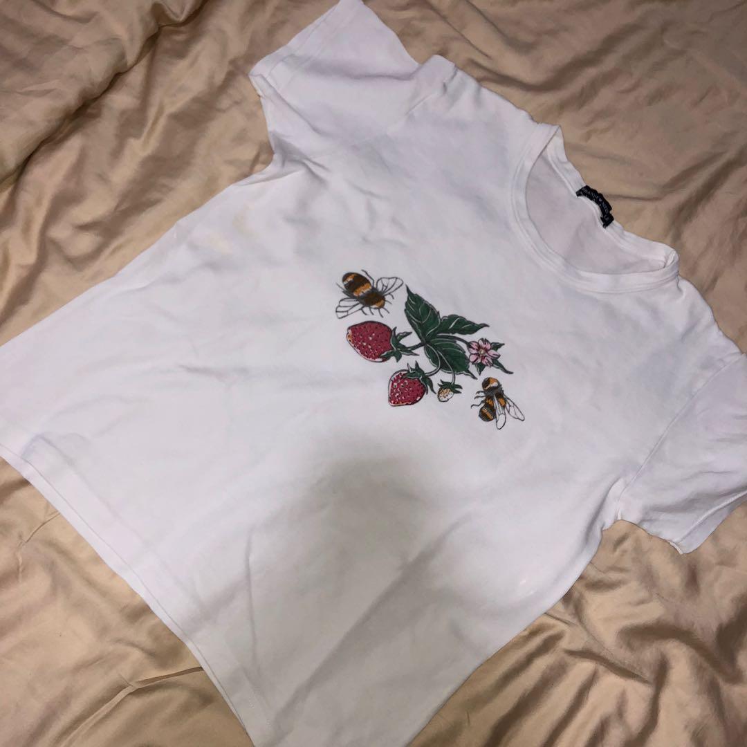 brandy melville bee shirt