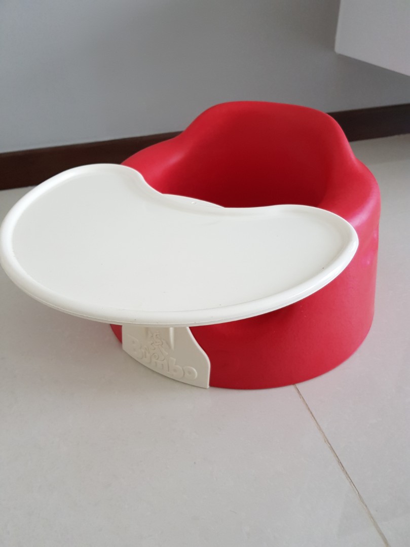 Authentic Bumbo Floor Seat with Tray, Babies & Kids, Going Out, Car