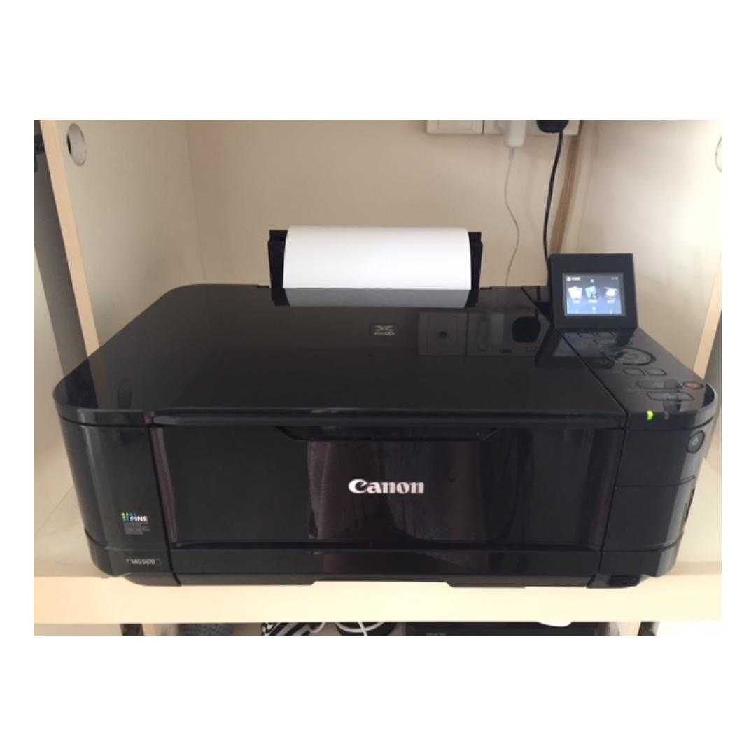 Canon Pixma Mg5170 Multi Function Print Scan Copy Photo Printing Electronics Computers Others On Carousell