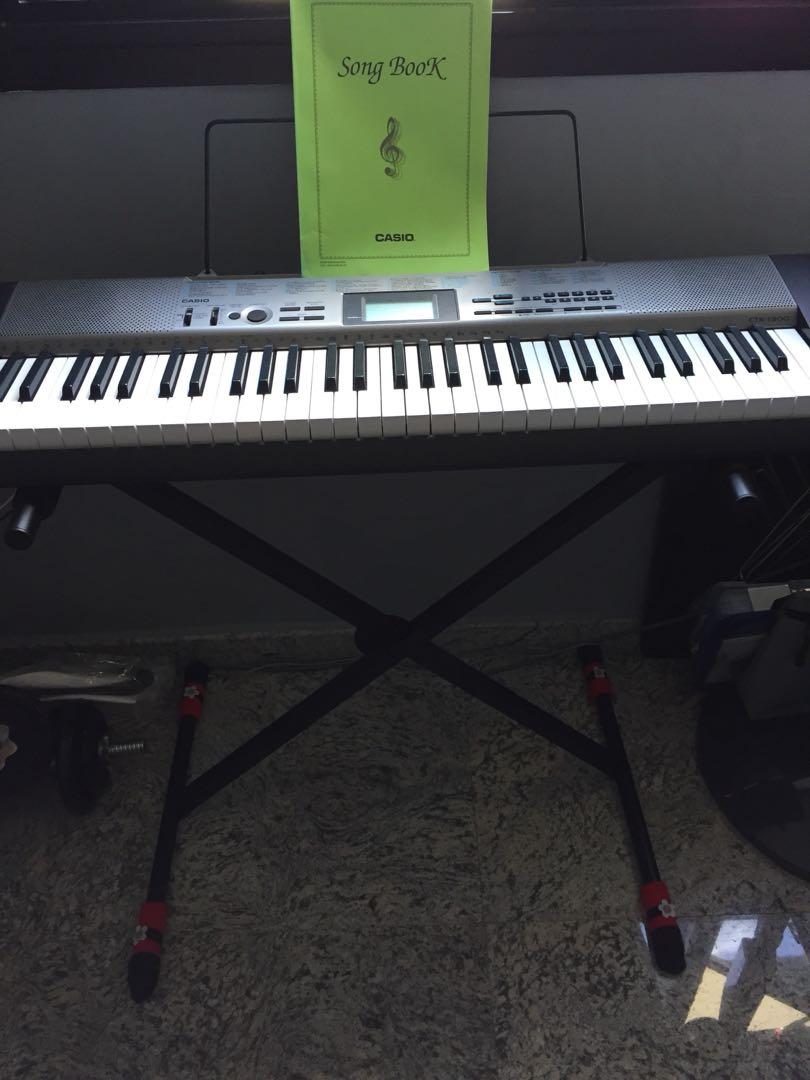 Casio Keyboard CTK1300, Hobbies & Toys, Music & Media, Musical