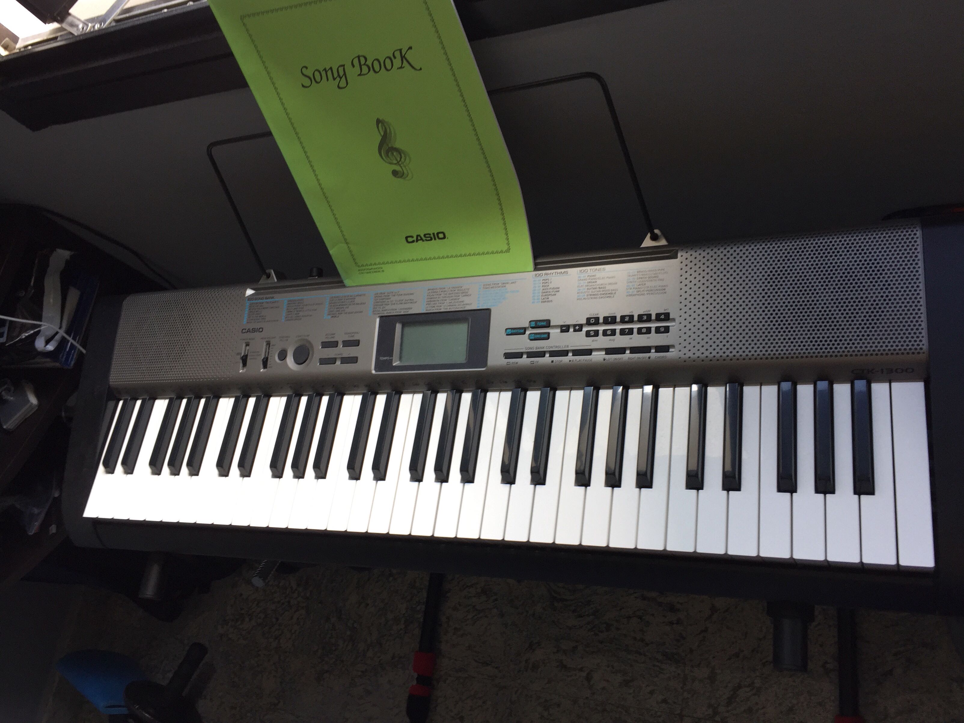 Casio Keyboard CTK1300, Hobbies & Toys, Music & Media, Musical