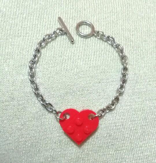 Lego discount heart bracelet