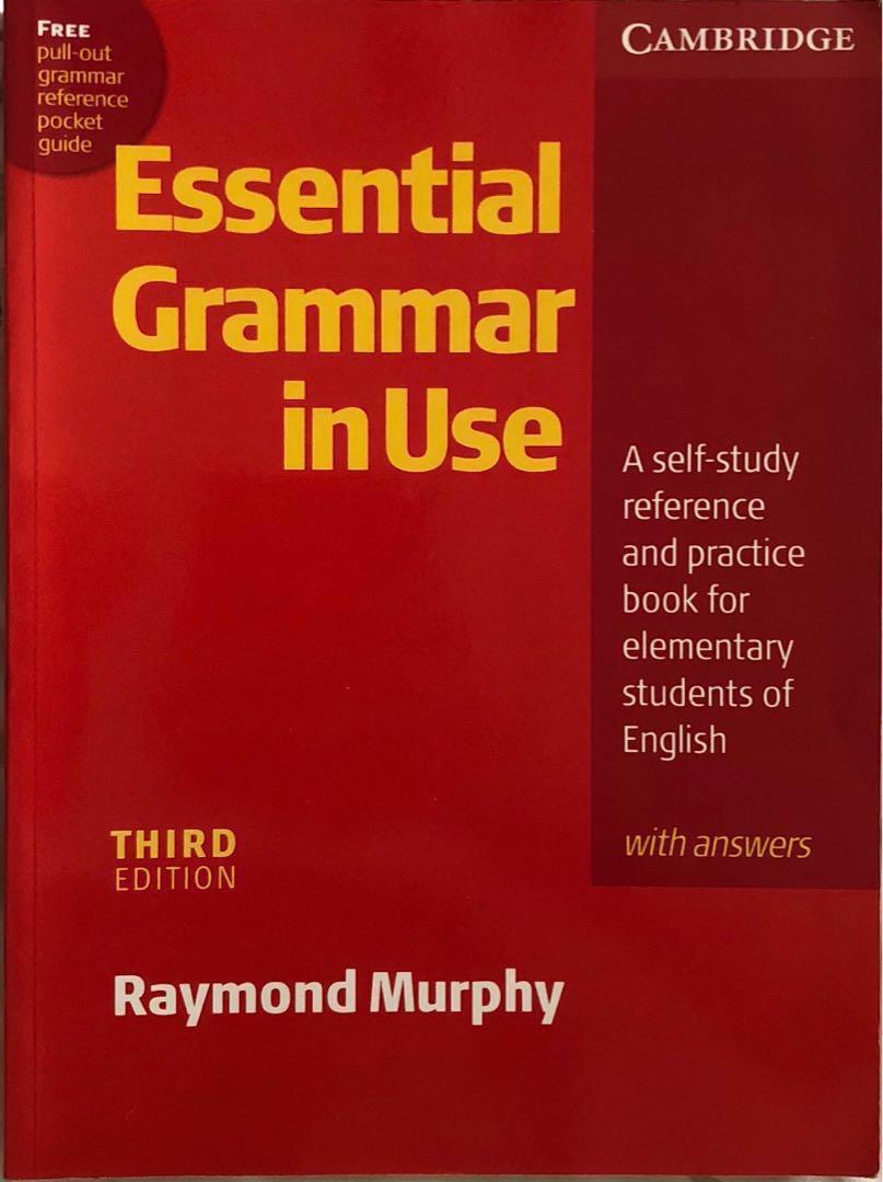 Essential Grammar In Use Raymond Murphy Books Stationery Textbooks Professional Studies On Carousell