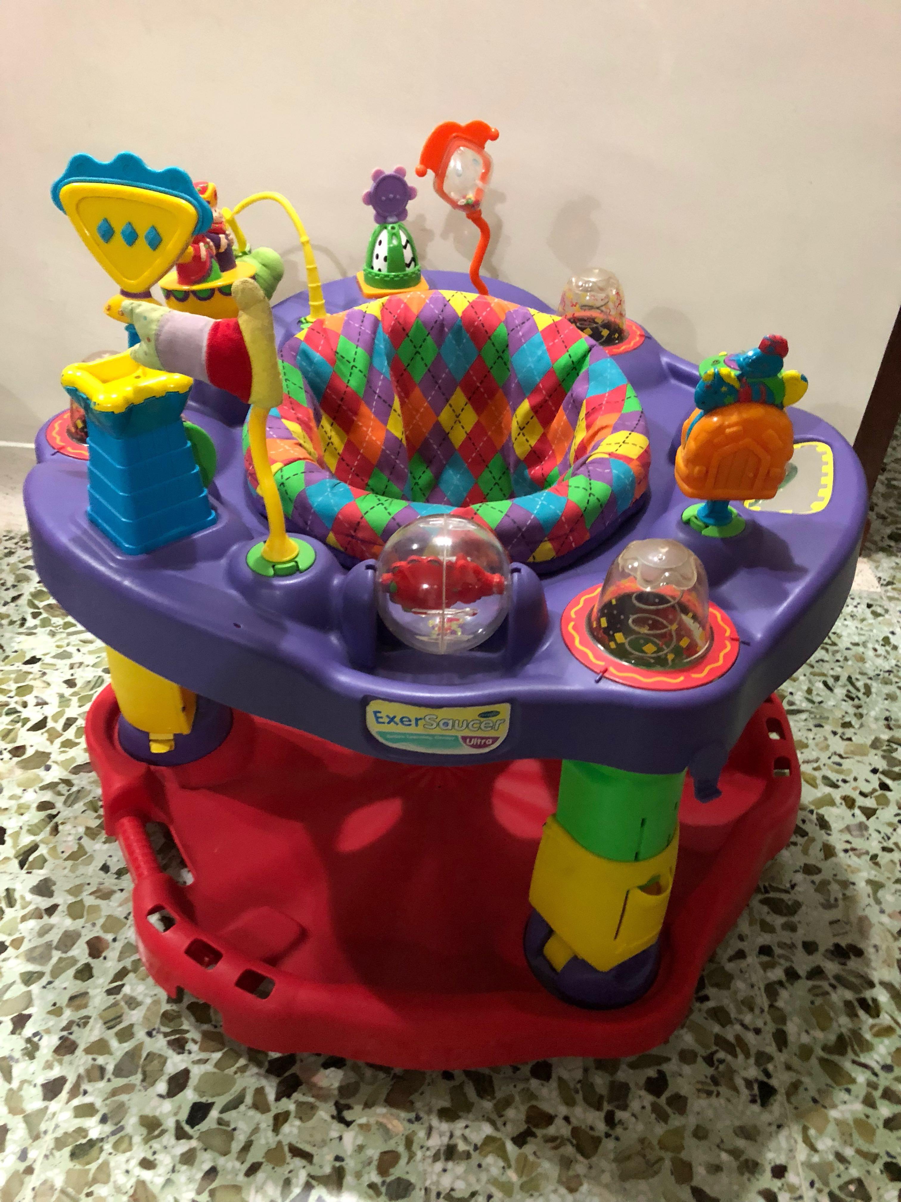 Exersaucer Ultra Evenflo Babies Kids Infant Playtime on Carousell