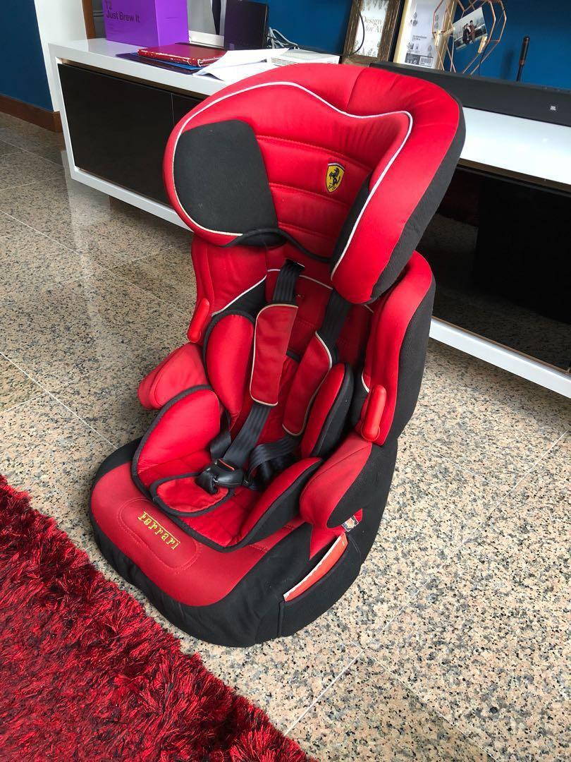 Ferrari Beline 3 in 1 toddler car seat Car Accessories Accessories on Carousell