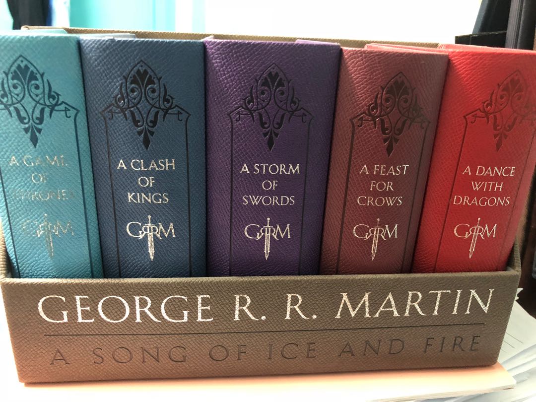 Game Of Thrones Leather Bound Books Stationery Fiction On