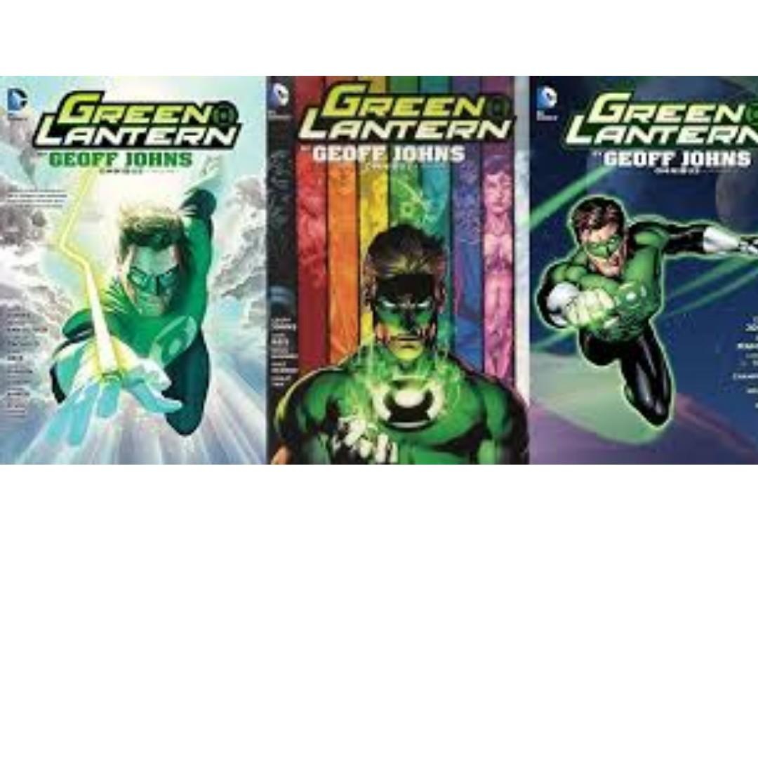 Green Lantern Omnibus Vol 1 3 By Geoff Johns Books Stationery