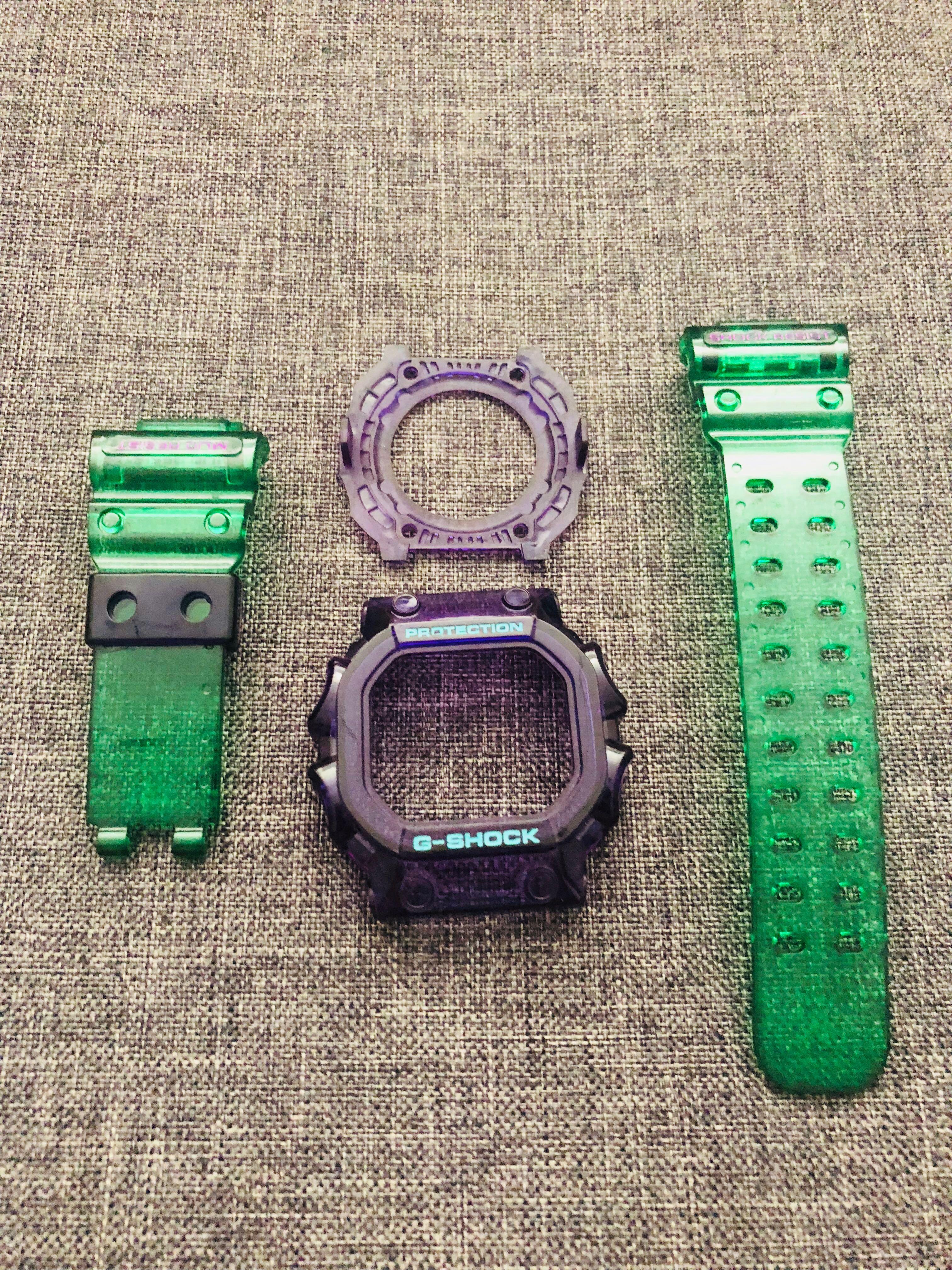 G shock GX 56 GX56 Joker transparent clear bezel and band BNB