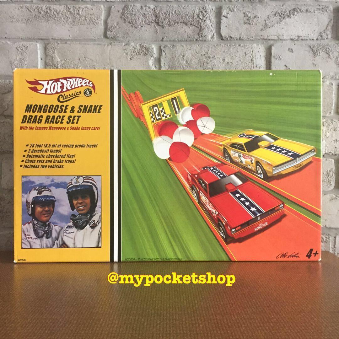 Mongoose and snake drag race set hot sale