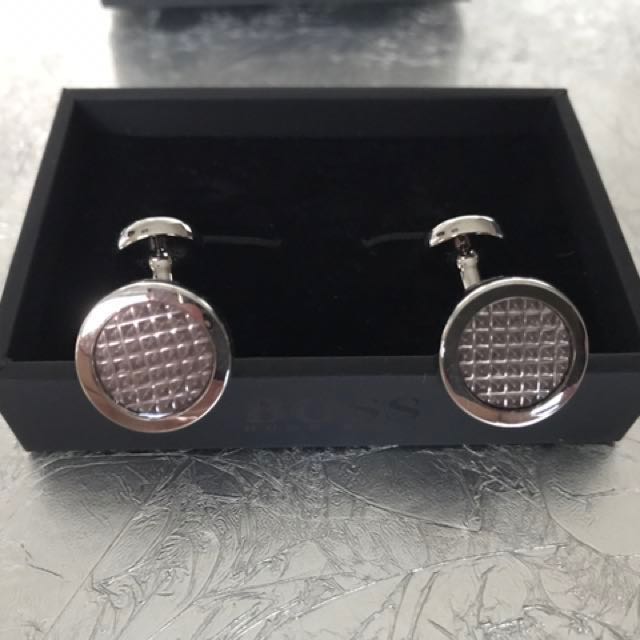 hugo boss tie and cufflink set