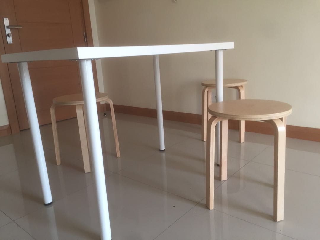 Ikea Stools 3 For 1000 1538278337 82febd18 