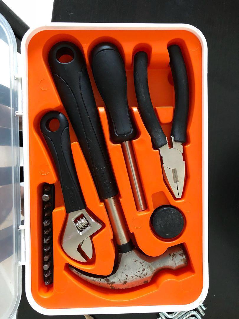 IKEA TOOL SET and IKEA FIXA screw box set, Everything Else on Carousell