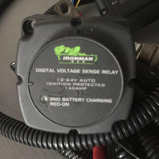 Ironman 4x4 140 Amp Dual Battery Kit, Car Accessories on Carousell