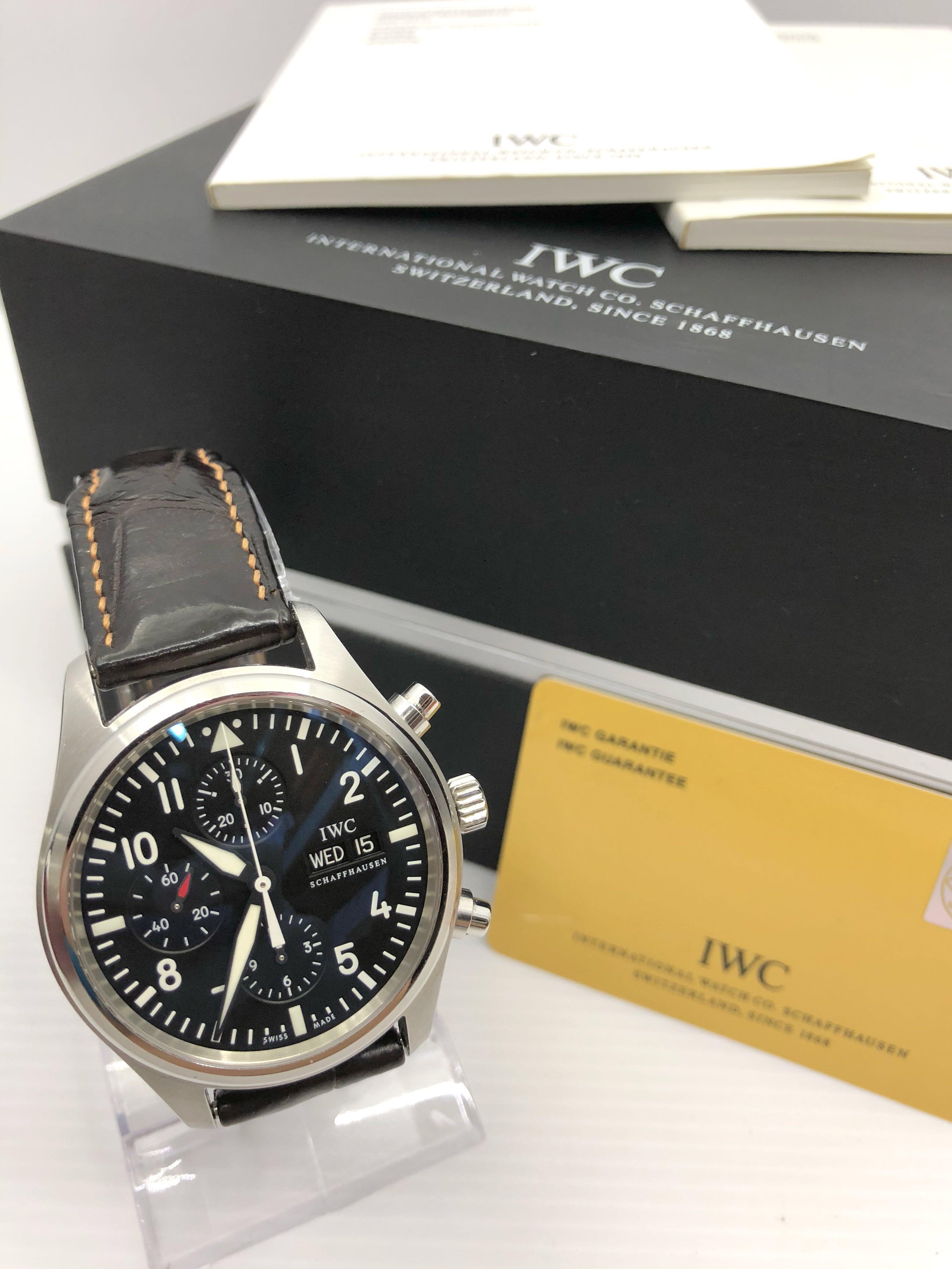 IWC IW371701 PILOT WATCH 187003086 Mobile Phones Gadgets Wearables Smart Watches on Carousell