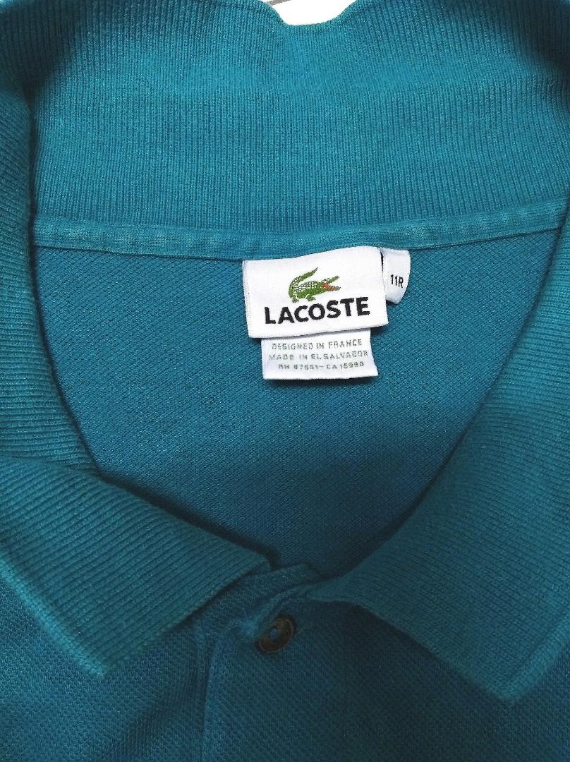 Are lacoste shirts made in el salvador Clearance
