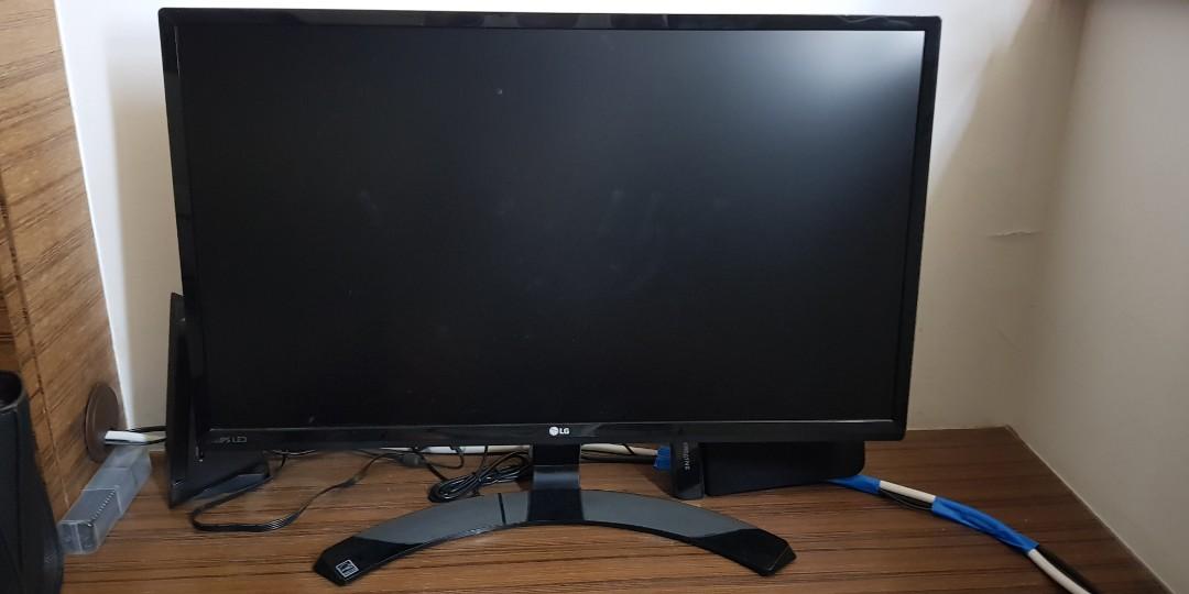 Lg 24mp58 24 Monitor Electronics Computer Parts Accessories On Carousell